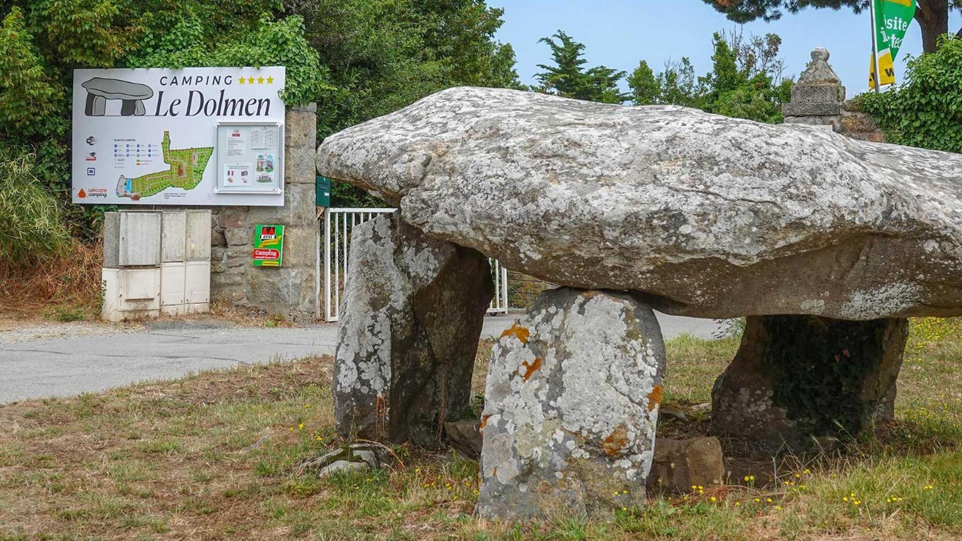 Camping Le Dolmen, Carnac, Morbihan Exterior photo